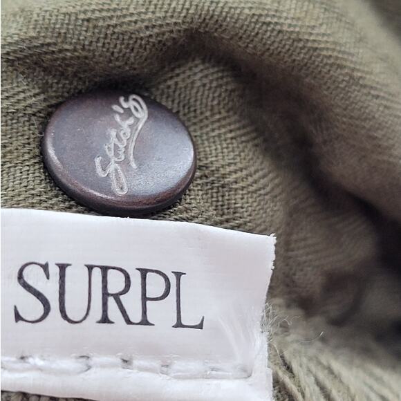 Stitch's Khaki Twill Mens 5 Pocket Button Fly Jeans Pants - Picture 15 of 16